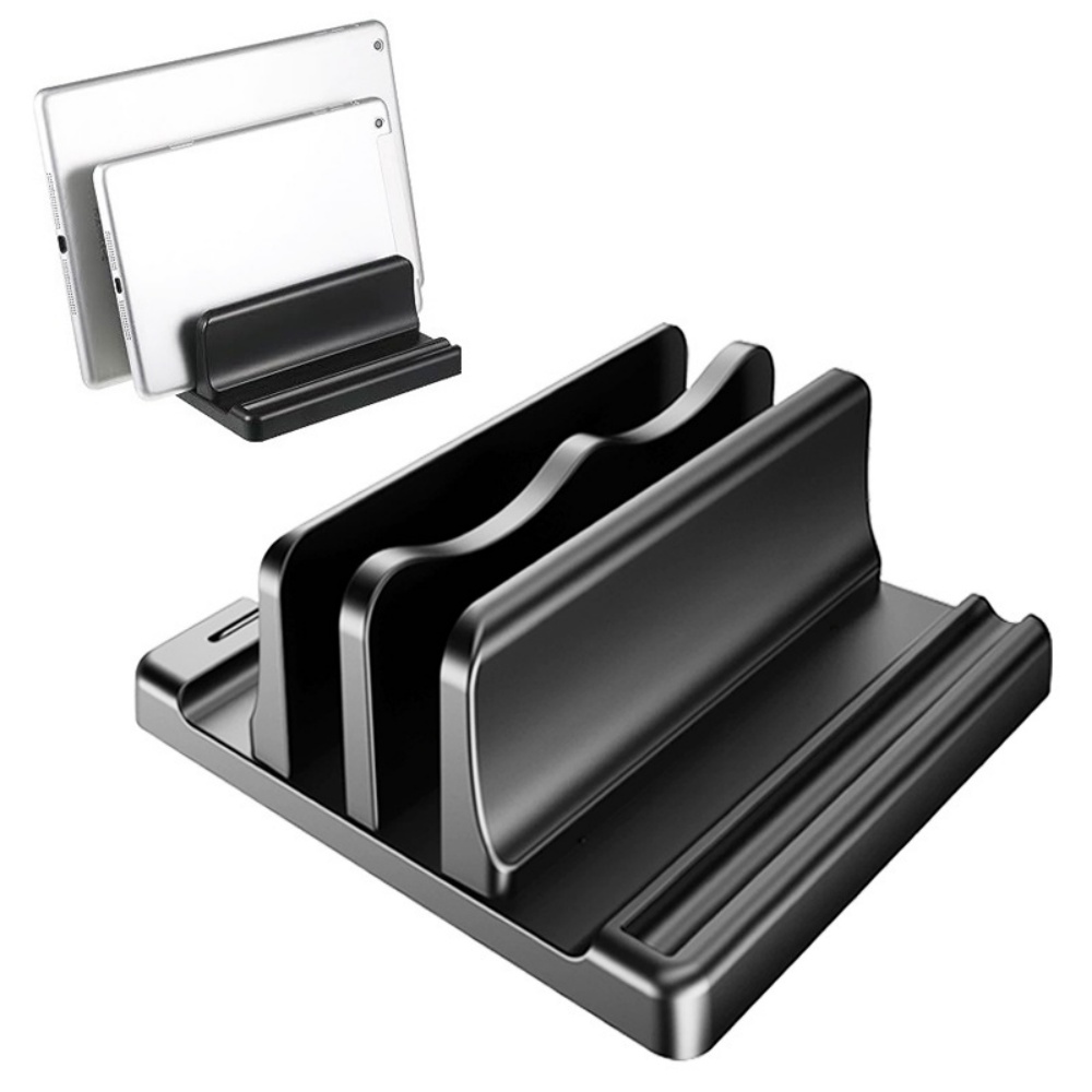 Single/Dual-Slot Vertical Lapt - Laptop Stand Riser review and price