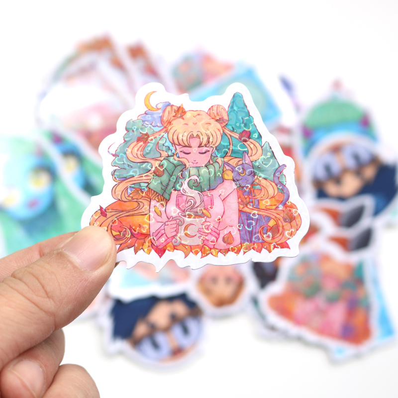 100 Pcs Custom Die Cut Sticker - Laptop Accessories Name review and price