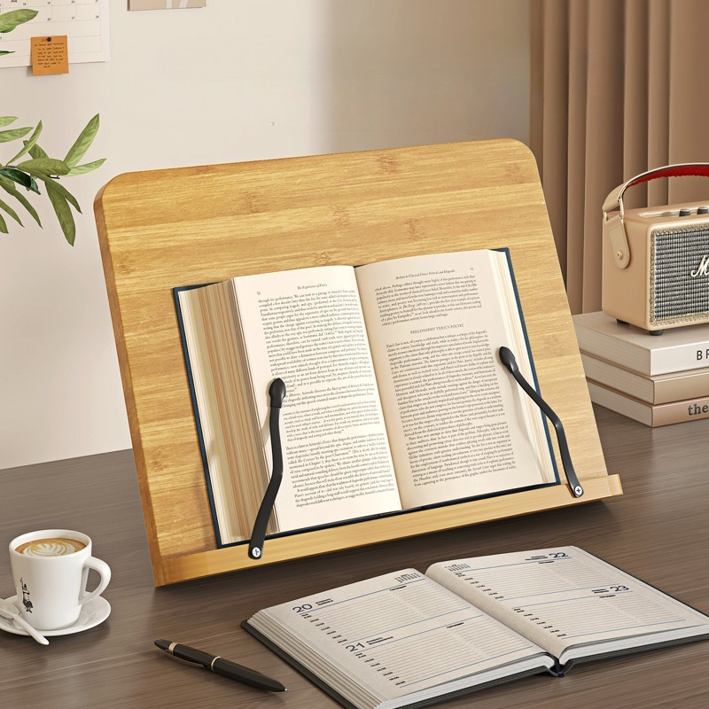 Wooden Reading Book Stand, Mul - Laptop Extra Accessories review and price
