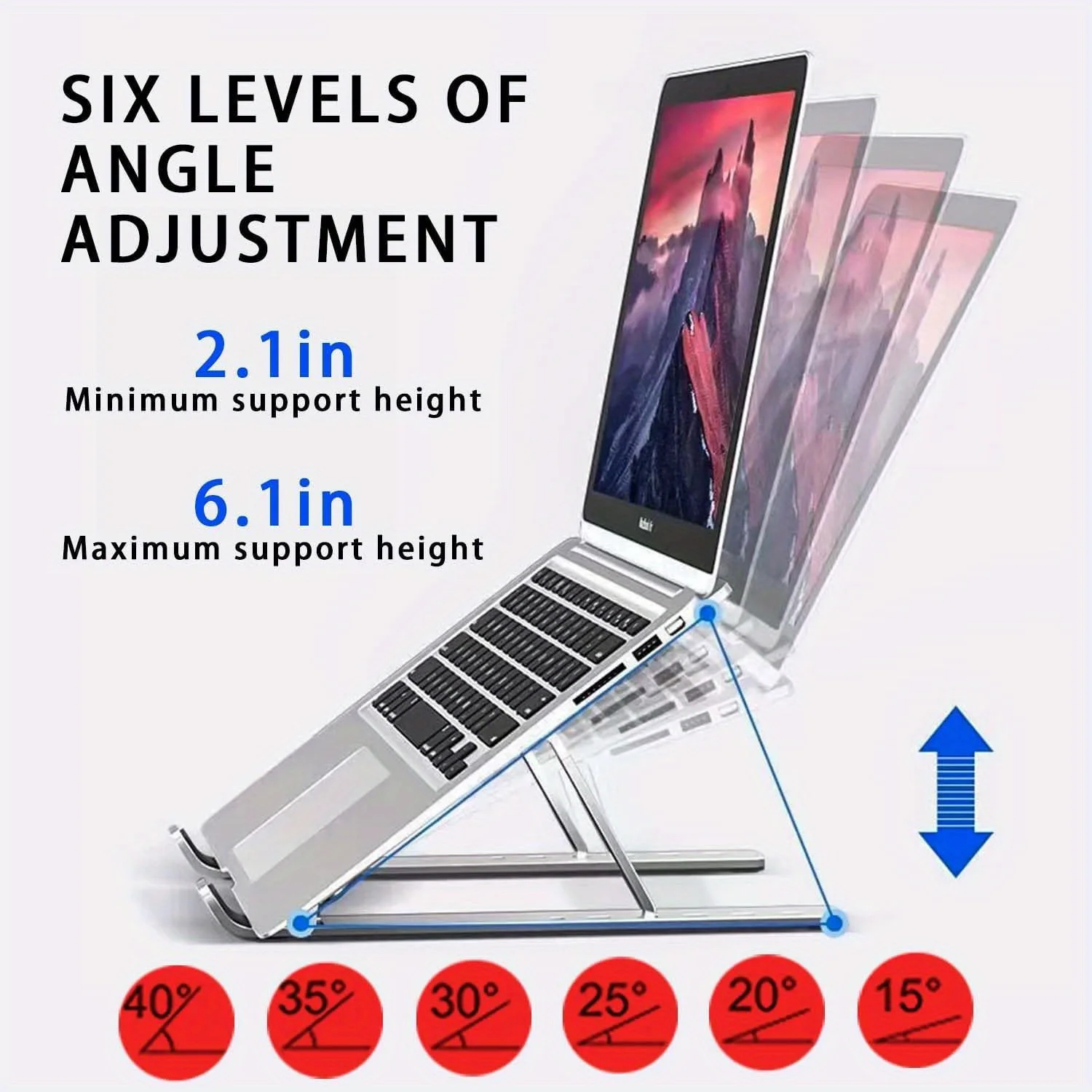 Foldable Aluminum Laptop Riser - Laptop Stand Riser review and price