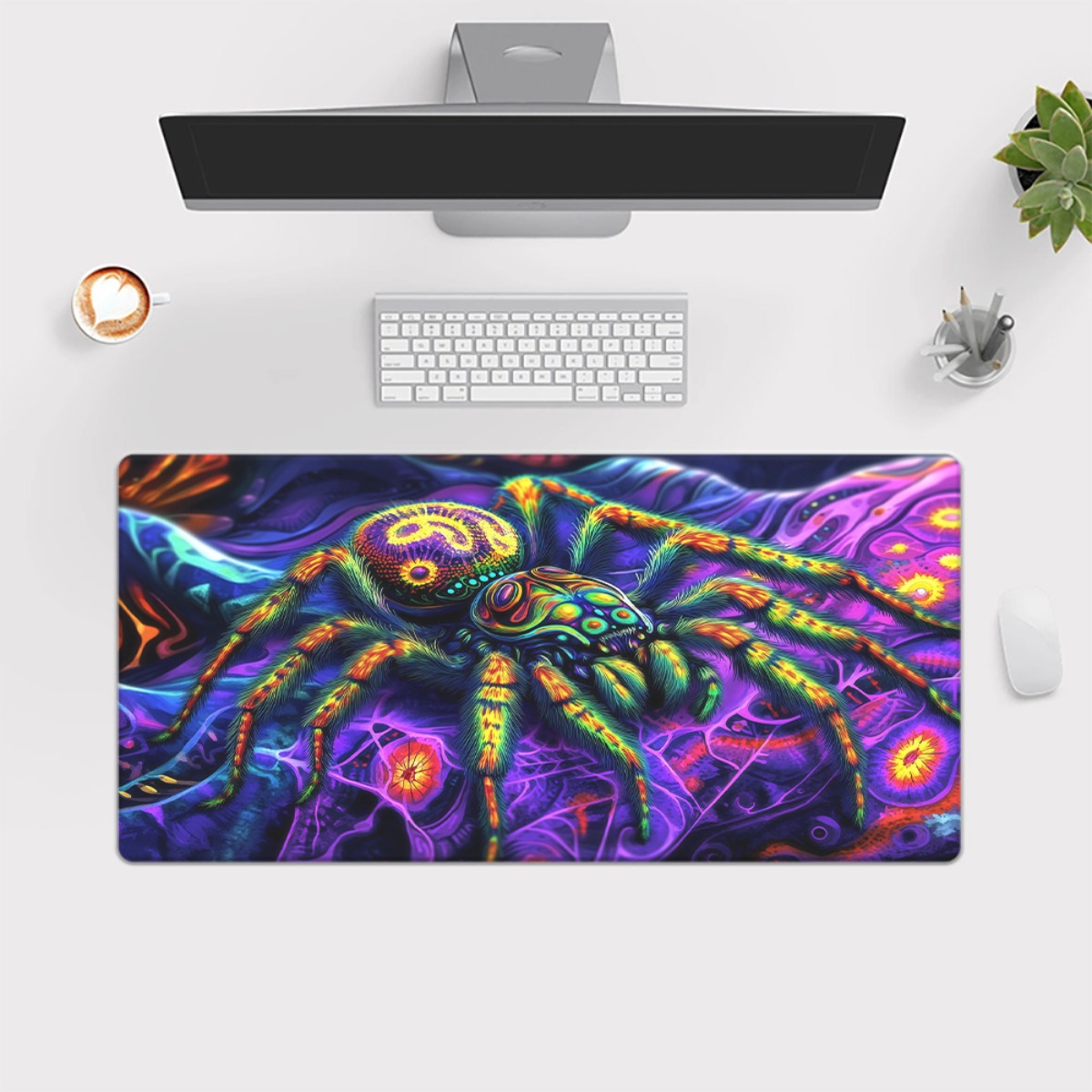 Brand Vibrant Spider Mousepad  - Laptop Accessories Brand review and price