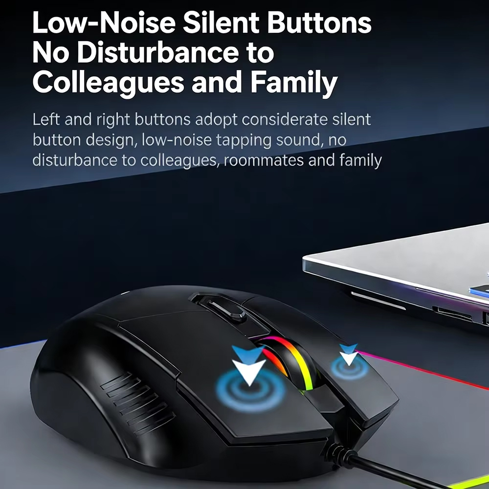 KEBIDUMEI 7200DPI Wired Mouse  - Laptop Electronics Accessories review and price
