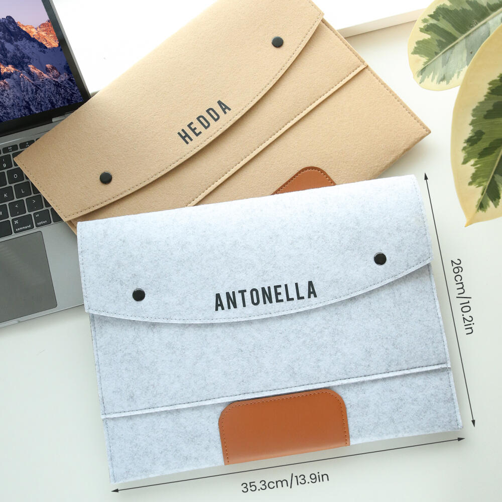 Custom Name Felt Document Fold - Laptop Accessories Name review and price