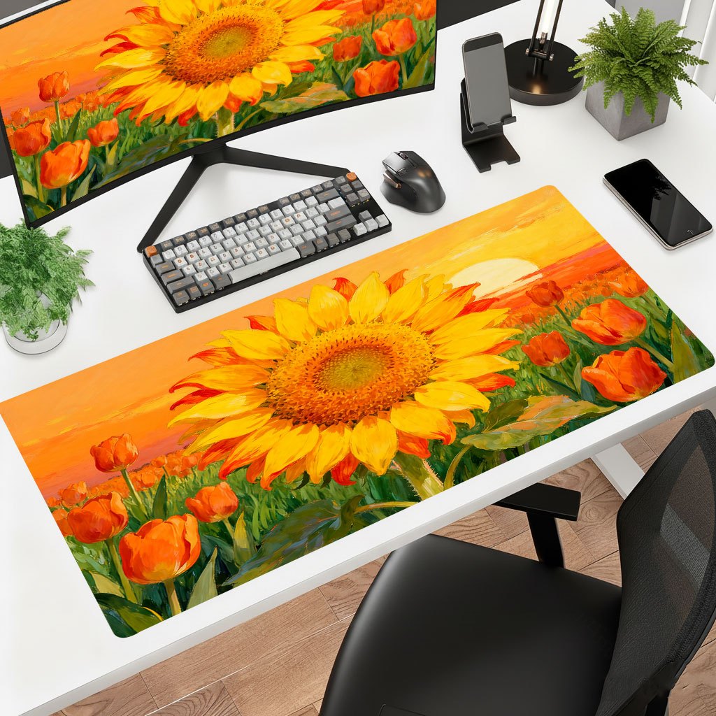 Brand Yellow Sunflower Mouse P - Laptop Accessories Brand review and price