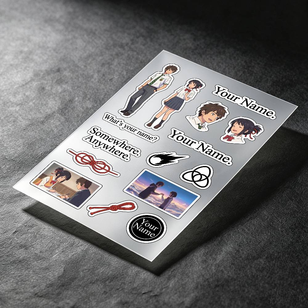 Anime Your Name Mitsuha Movie  - Laptop Accessories Name review and price