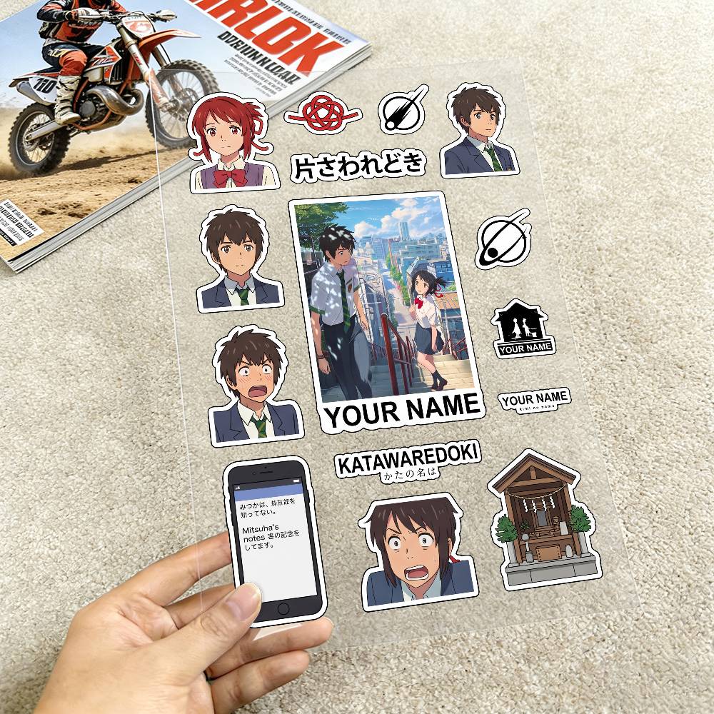 Anime Your Name Mitsuha Movie  - Laptop Accessories Name review and price