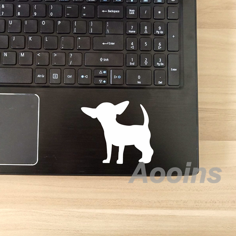 Cute Chihuahua Decal Personali - Laptop Accessories Name review and price