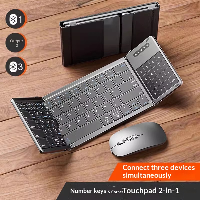Mengzu Tri Fold Wireless Bluet - Laptop Extra Accessories review and price