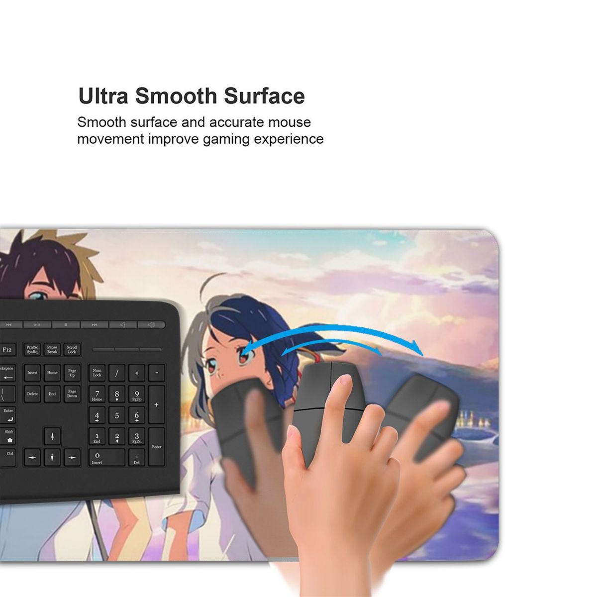 Japanese Anime Your Name Large - Laptop Accessories Name review and price