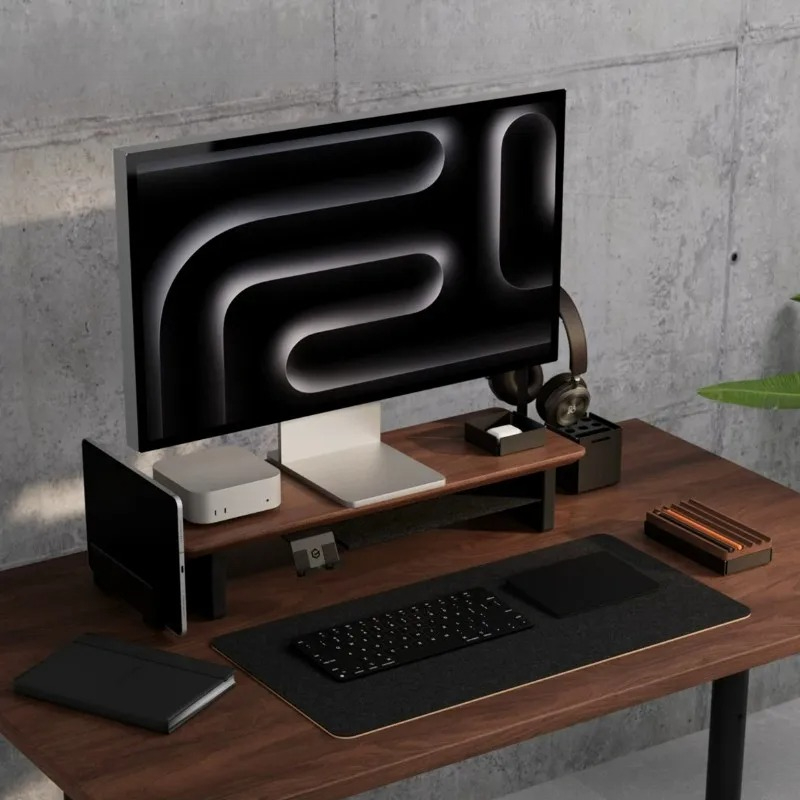 Hot Sale! Walnut Monitor Stand - Laptop Stand Riser review and price