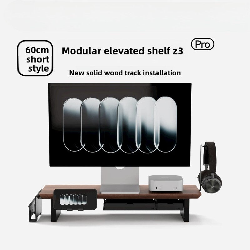 Hot Sale! Walnut Monitor Stand - Laptop Stand Riser review and price