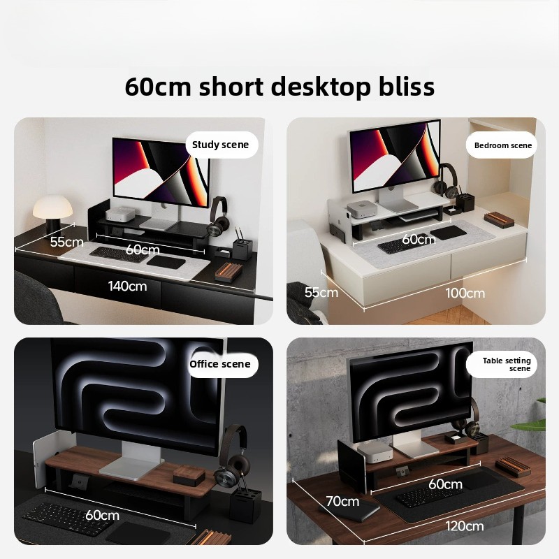 Hot Sale! Walnut Monitor Stand - Laptop Stand Riser review and price