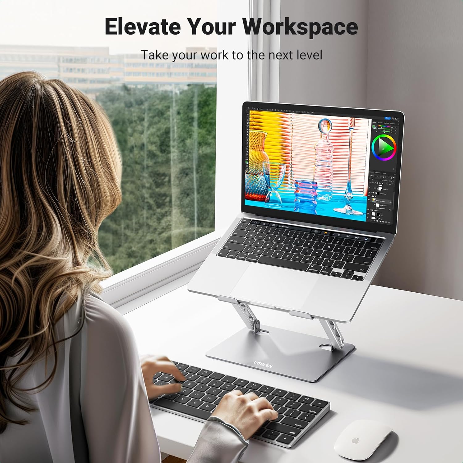 UGREEN Laptop Stand, Adjustabl - Laptop Stand Riser review and price
