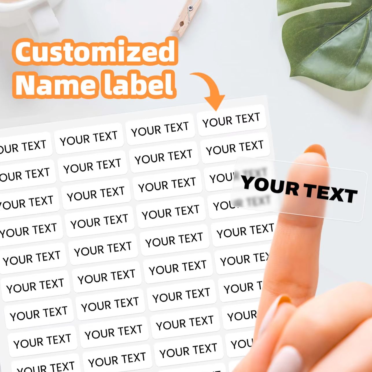 1-600PCS Custom Name Stickers, - Laptop Accessories Name review and price